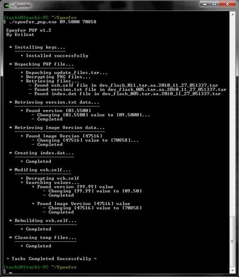 [Ps3] Pup Dev Flash File Spoofer V3 Tool